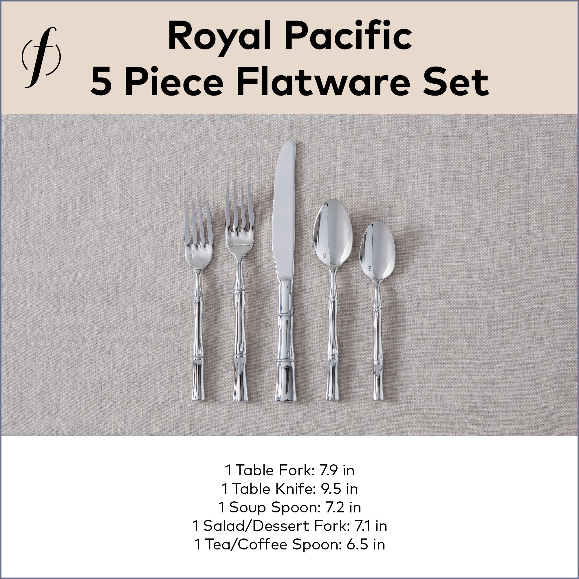 Amazon.com | FORTESSA Royal Pacific 18/10 Stainless Steel Flatware 