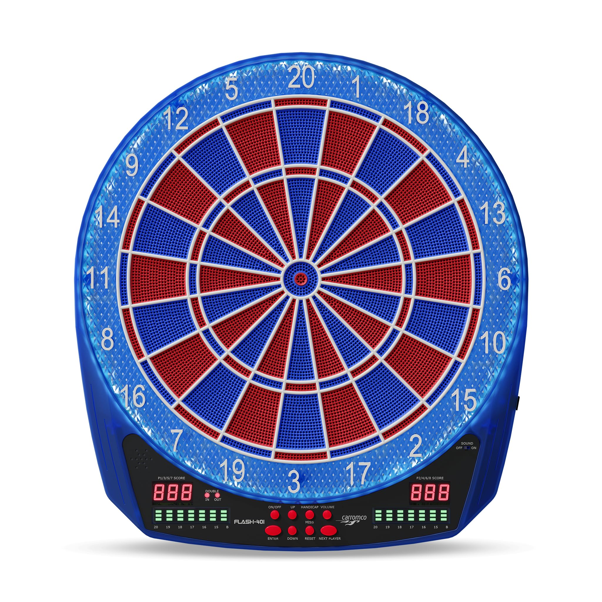 Carromco elektronische Dartscheibe FLASH-401