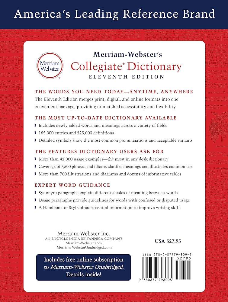 語学・辞書・学習参考書 Merriam Webster's Dictionary of Synonyms Amazon.co.jp: Merriam - Webster's Dictionary Of Synonyms And