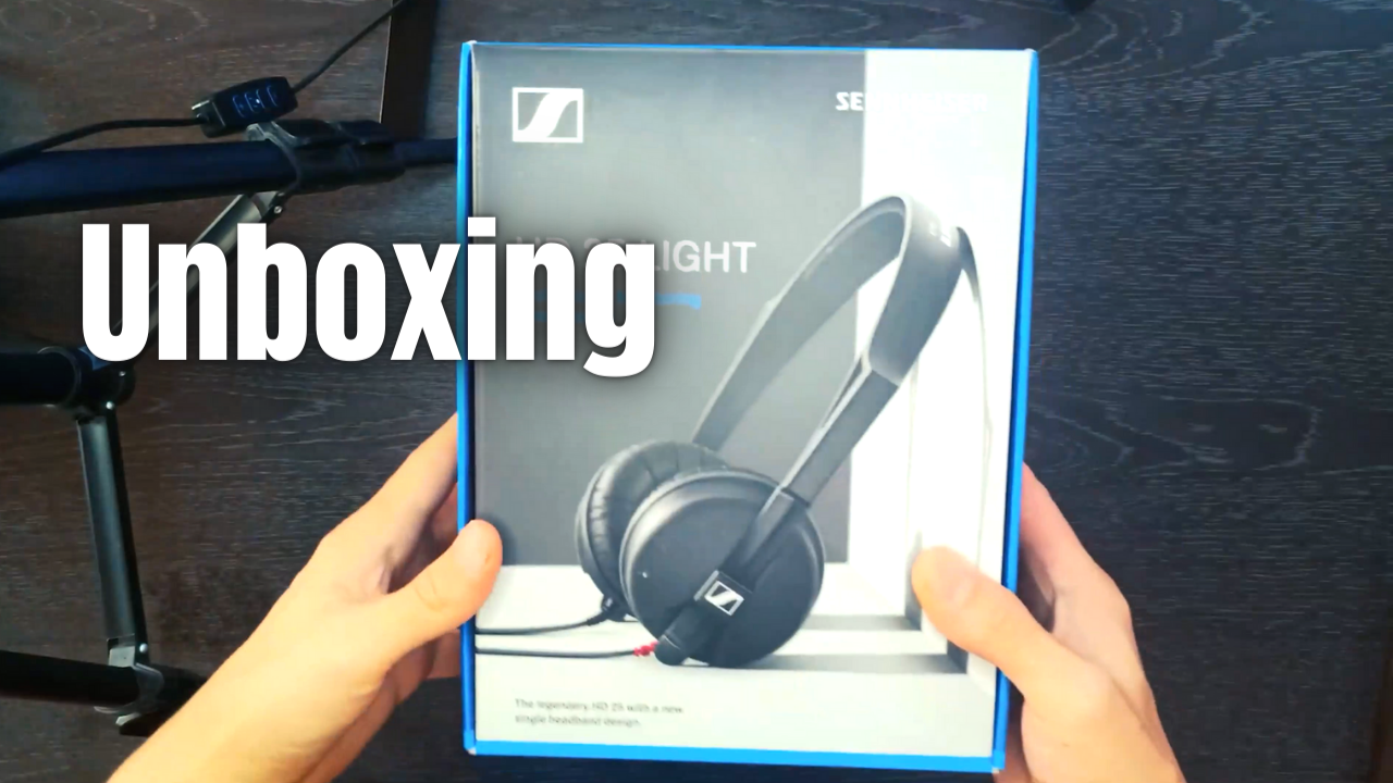 Watch Unboxing the Sennheiser HD 25 LITE Headphones on Amazon Live