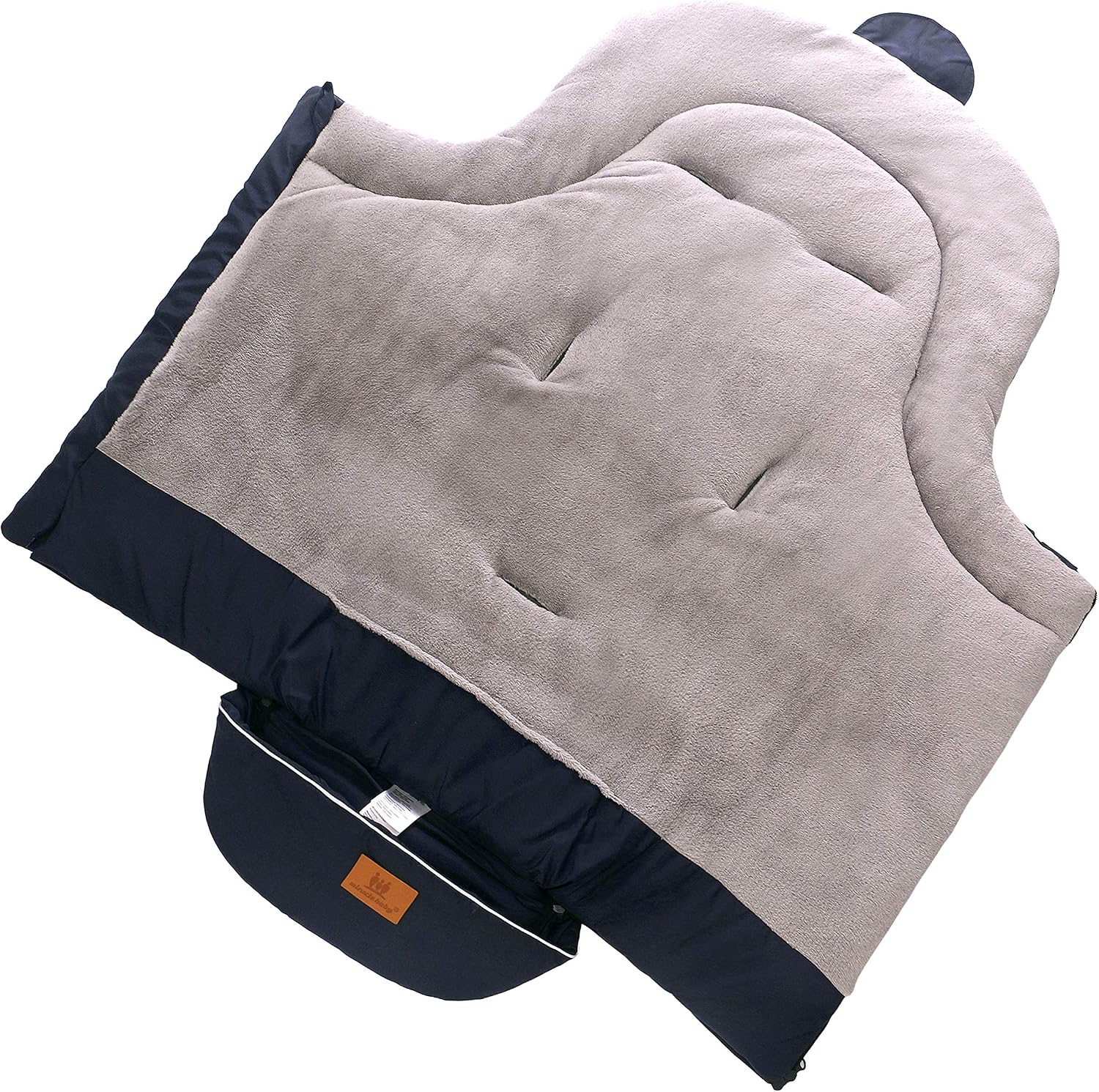 Miracle Baby Bunting Bag for Stroller, Warm Fleece Footmuff with Zippers, Convertible Infant Toddler Sleeping Bag Blanket for Boys Girls