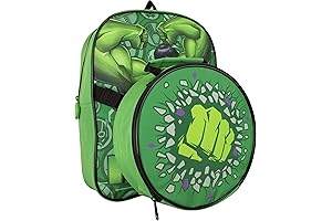 Marvel Kids Hulk Lunch Box and Backpack