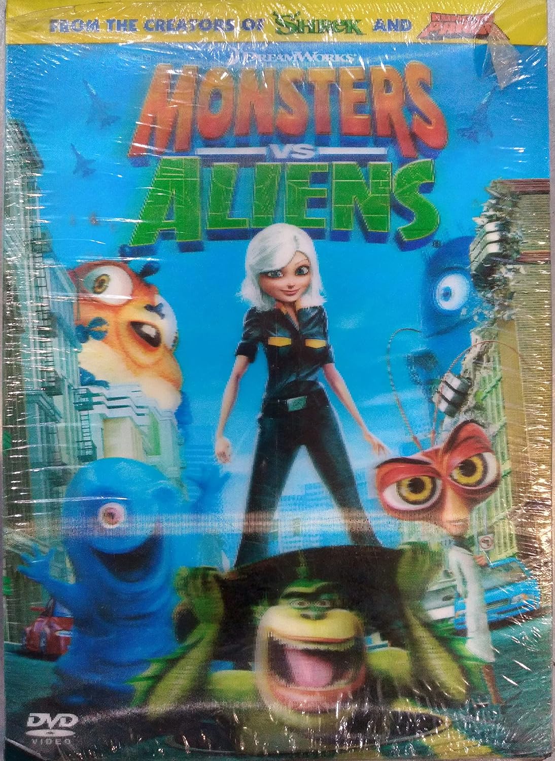 Monsters vs Aliens [DVD]: Amazon.in: Movies & TV Shows