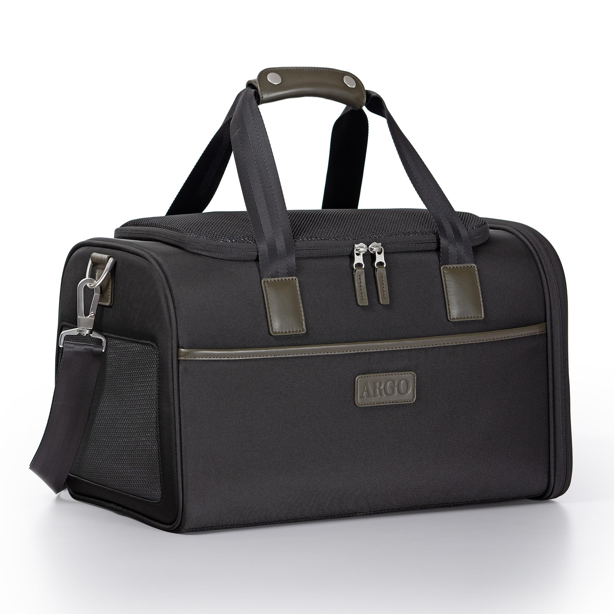 Traveler's Choice Argo Pawsport to Adventure Pet Carrier, Black