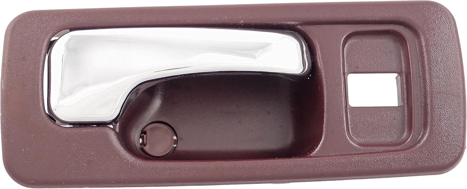 Dorman 92436 Front Passenger Side Interior Door Handle Compatible with Select Honda Models, Red; Chrome