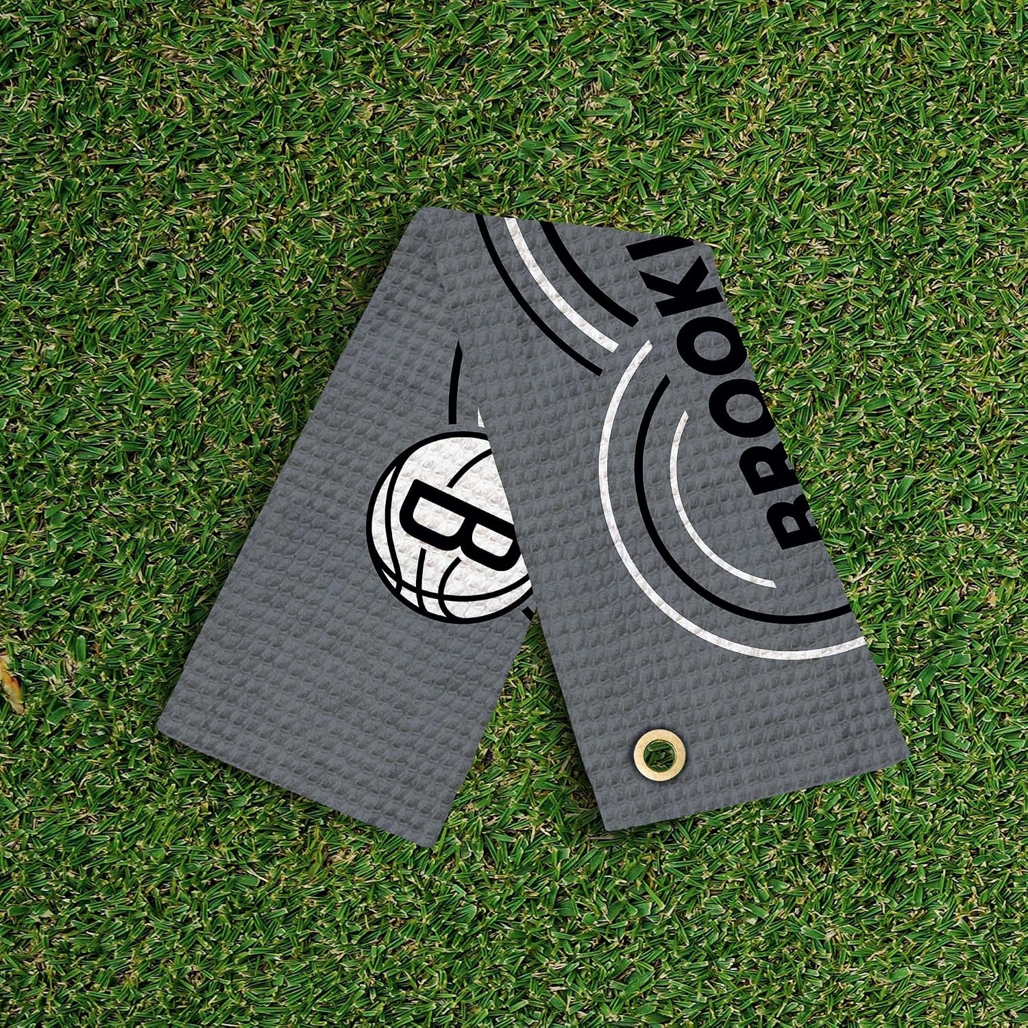 Northwest NBA Golf Towel – Official Licensed Microfiber Waffle Fabric, Absorbent 16x25 in Club Cleaning Accessory