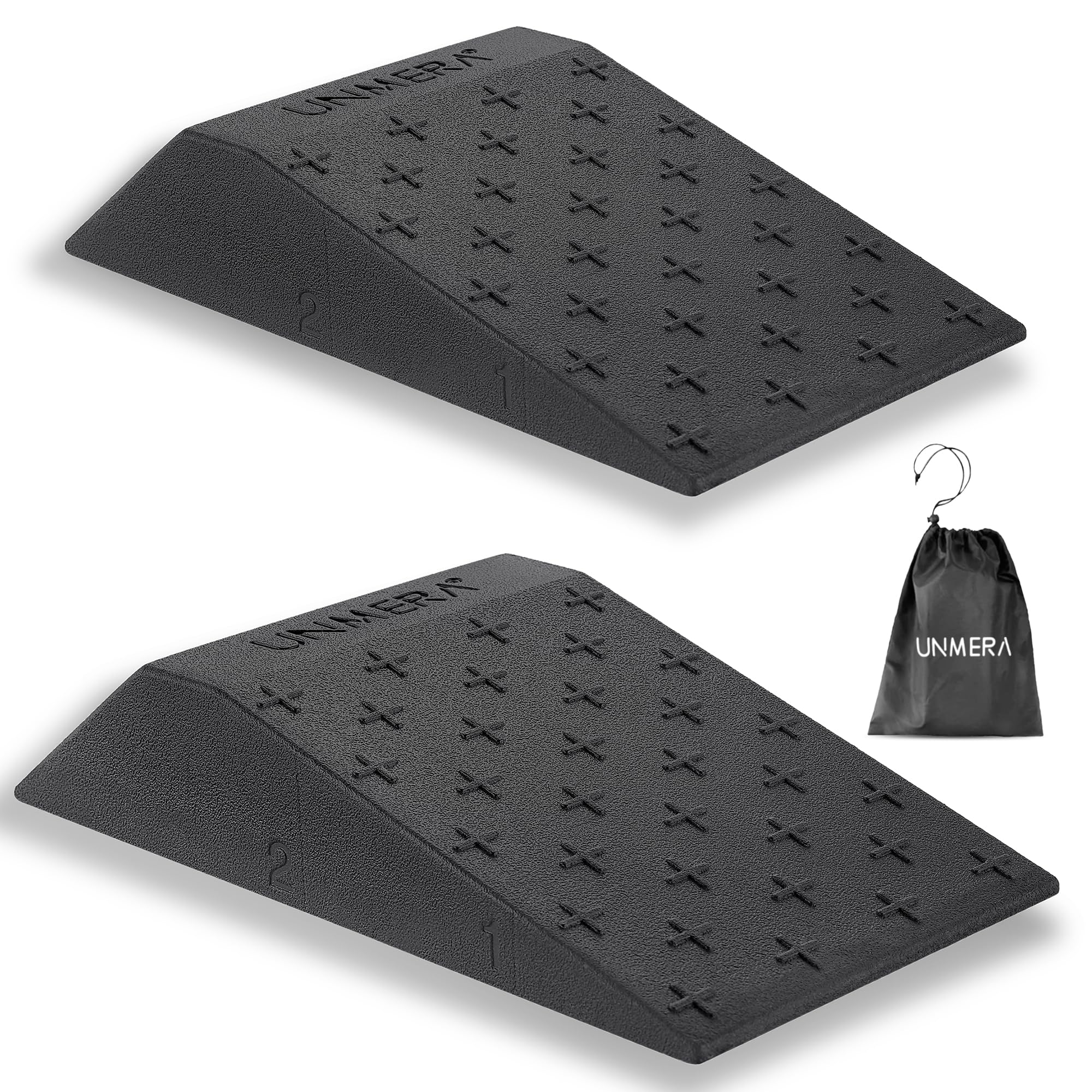 UNMERA Squat Wedge Block 2PCS Non Slip Professional Squat