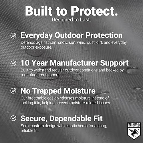 Miniatura 5 de CarCovers - Funda resistente a la intemperie para SUV compatible con Mercedes-Benz 2020 G550 – Funda para exteriores, con bloqueo de cable de robo,