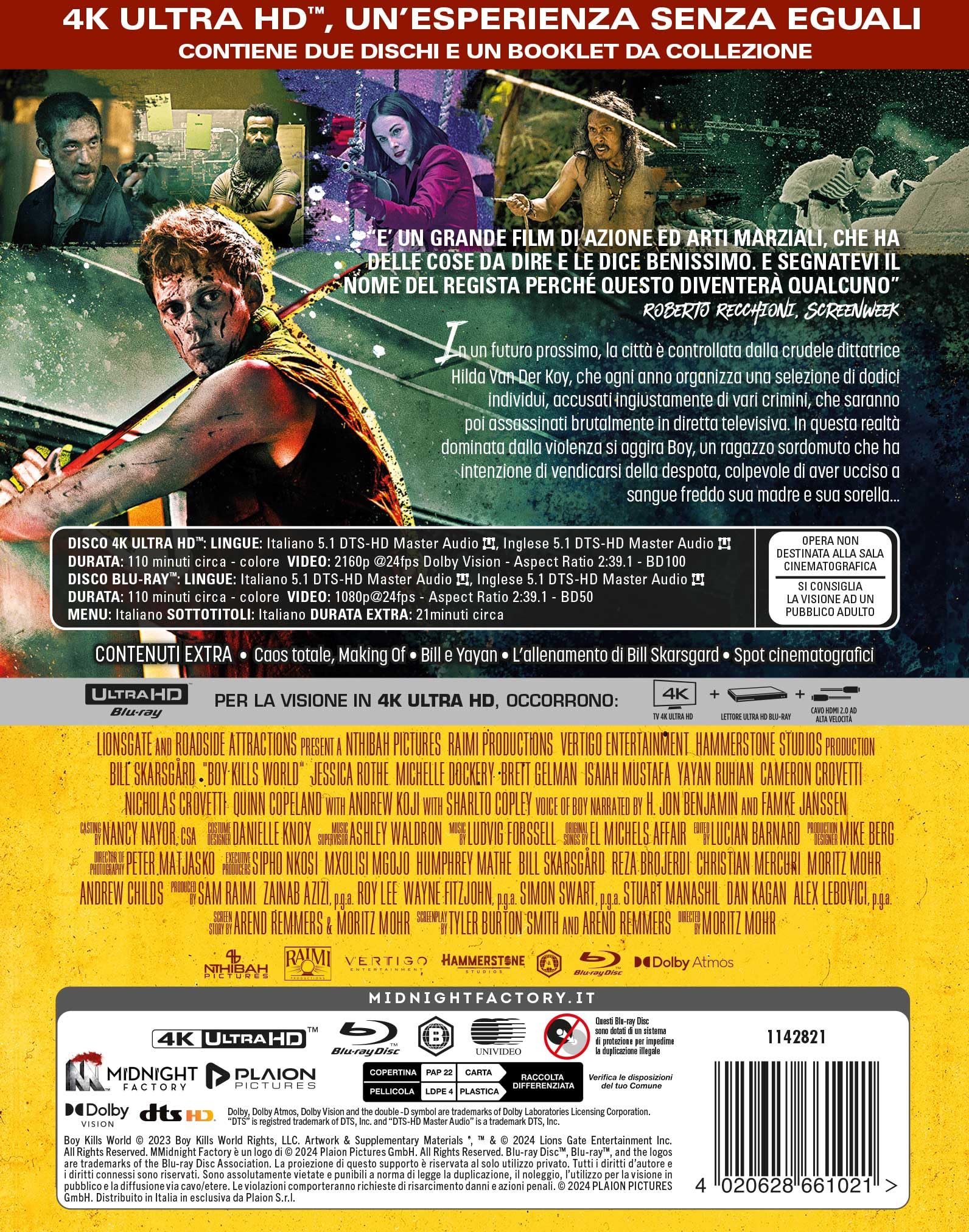 Boy Kills World (Limited 4K UHD + Blu-ray)