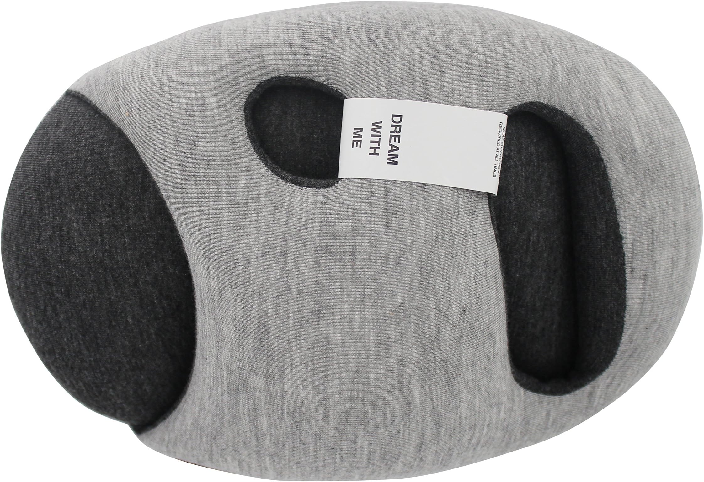YLMTOP Light Mini Power Nap Pillow, Gray