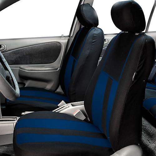 Miniatura 2 de Fundas a rayas para asientos de auto. Set combo Fundas a rayas para asientos de auto con alfombrillas de primera calidad se adaptan a la mayoría de