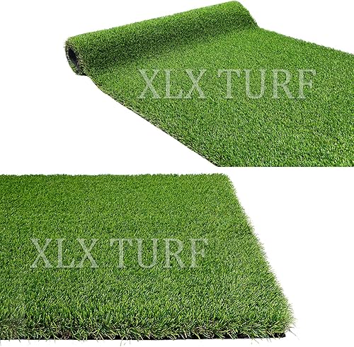 Miniatura 8 de XLX TURF - Alfombra con césped artificial gruesa para interiores y exteriores suave y realista para mascotas jardín paisaje de 3 x 5 pies