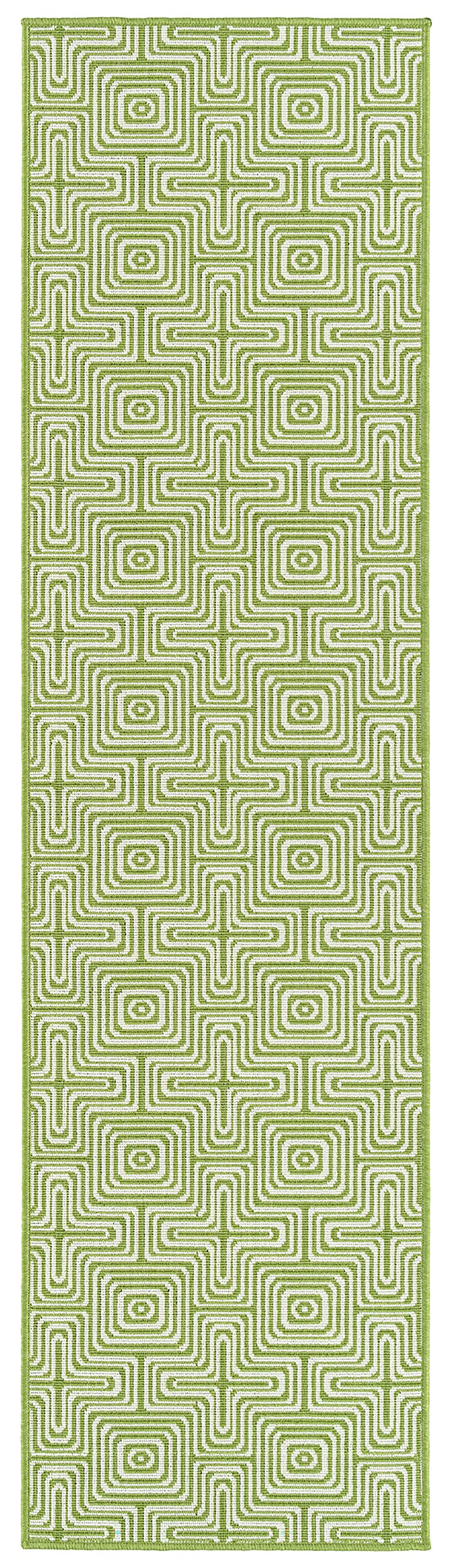 Kaleen Area Rug 2'2" x 8' Lime Green