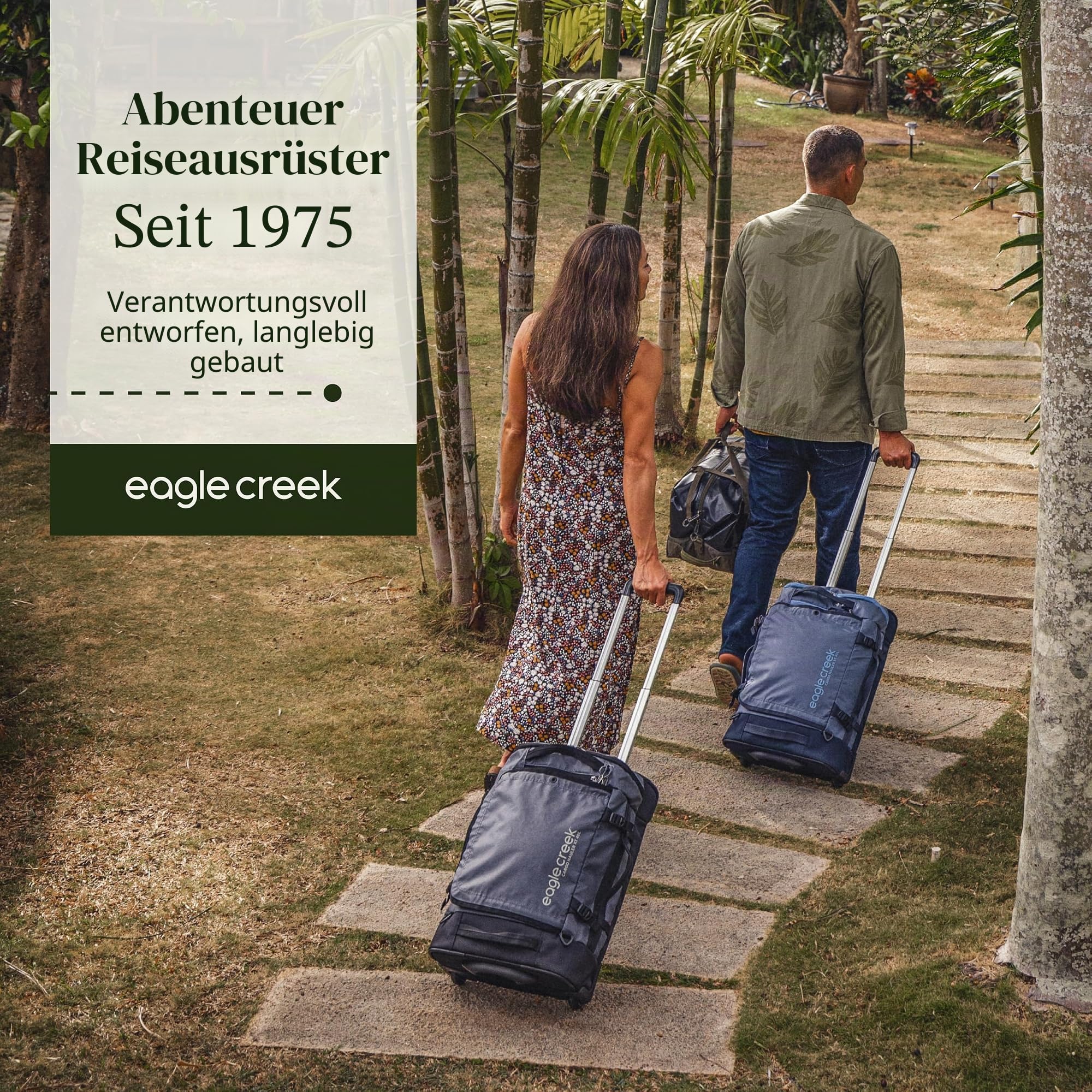 Eagle Creek Cargo Hauler XT Wheeled Duffel 90L 2 Rollen 34x38x73 cm Charcoal