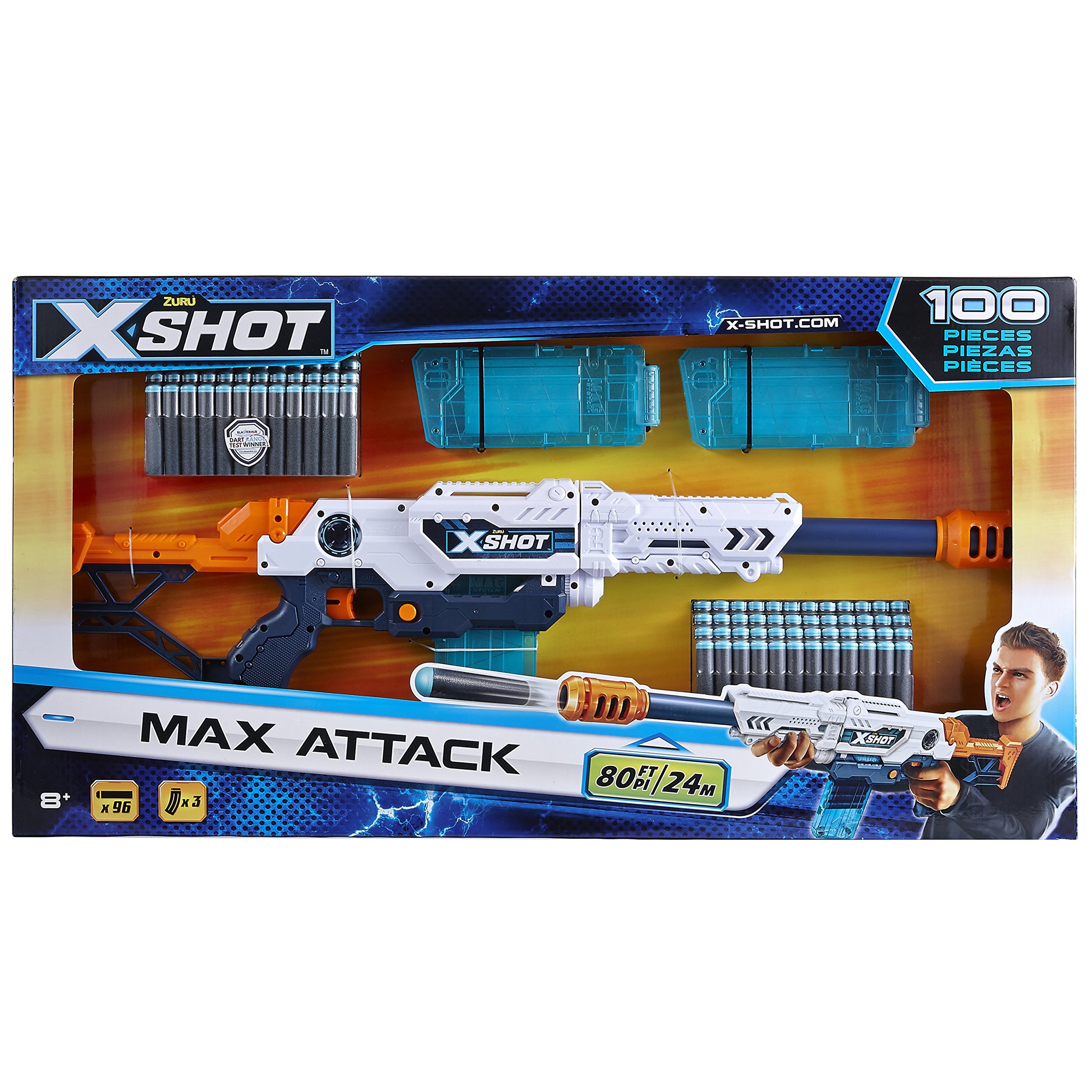 B.D SHOT100 未使用5本セット＆おまけ Zuru X-Shot Ne Xshot 100 Pieces Clip Value Pack : Amazon.in: Toys