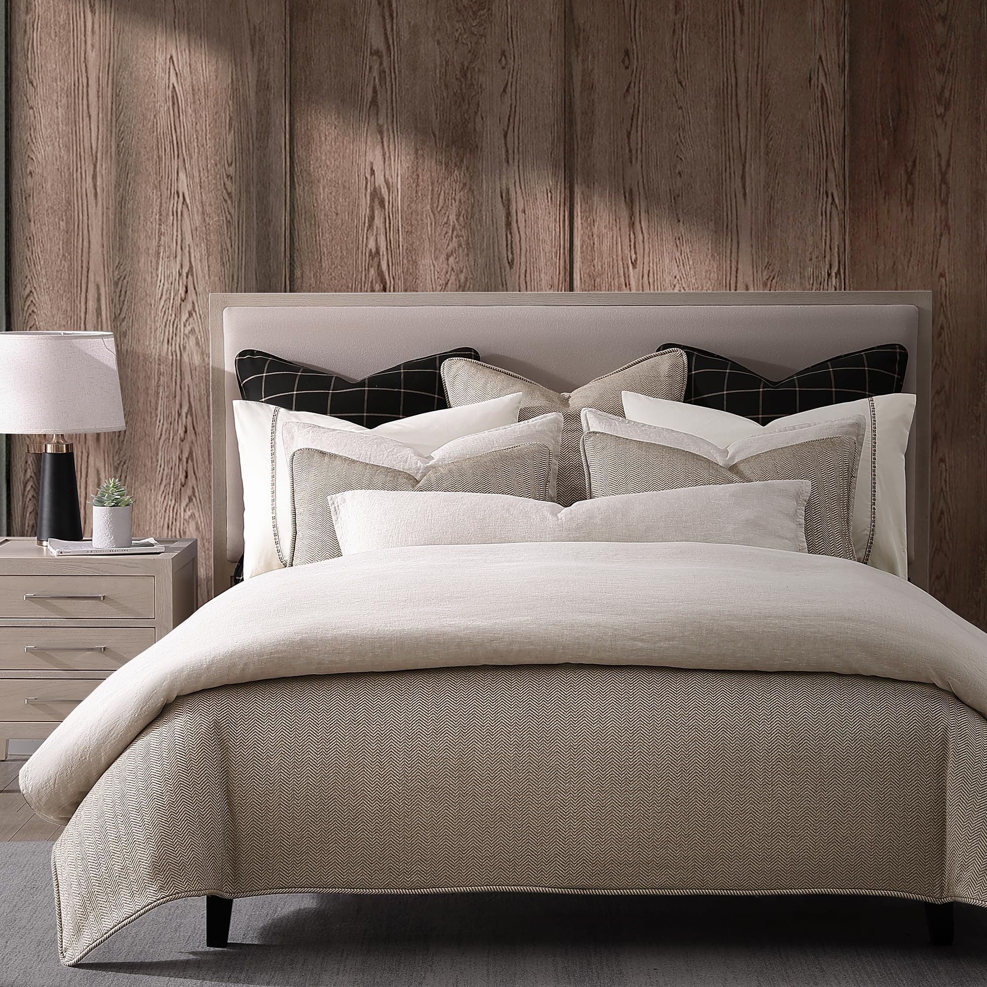 H HIEND ACCENTS Set Trapunto Super King, Motivo Southwestern, 3 Pezzi (Trapunta + 2 Federe), Cotone E Poliestere