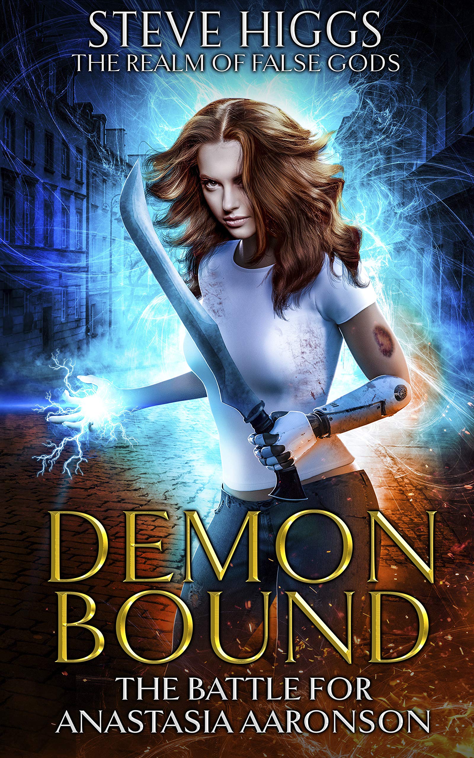 Demon Bound: The Battle for Anastasia Aaronson (The Realm of False Gods Book 6)