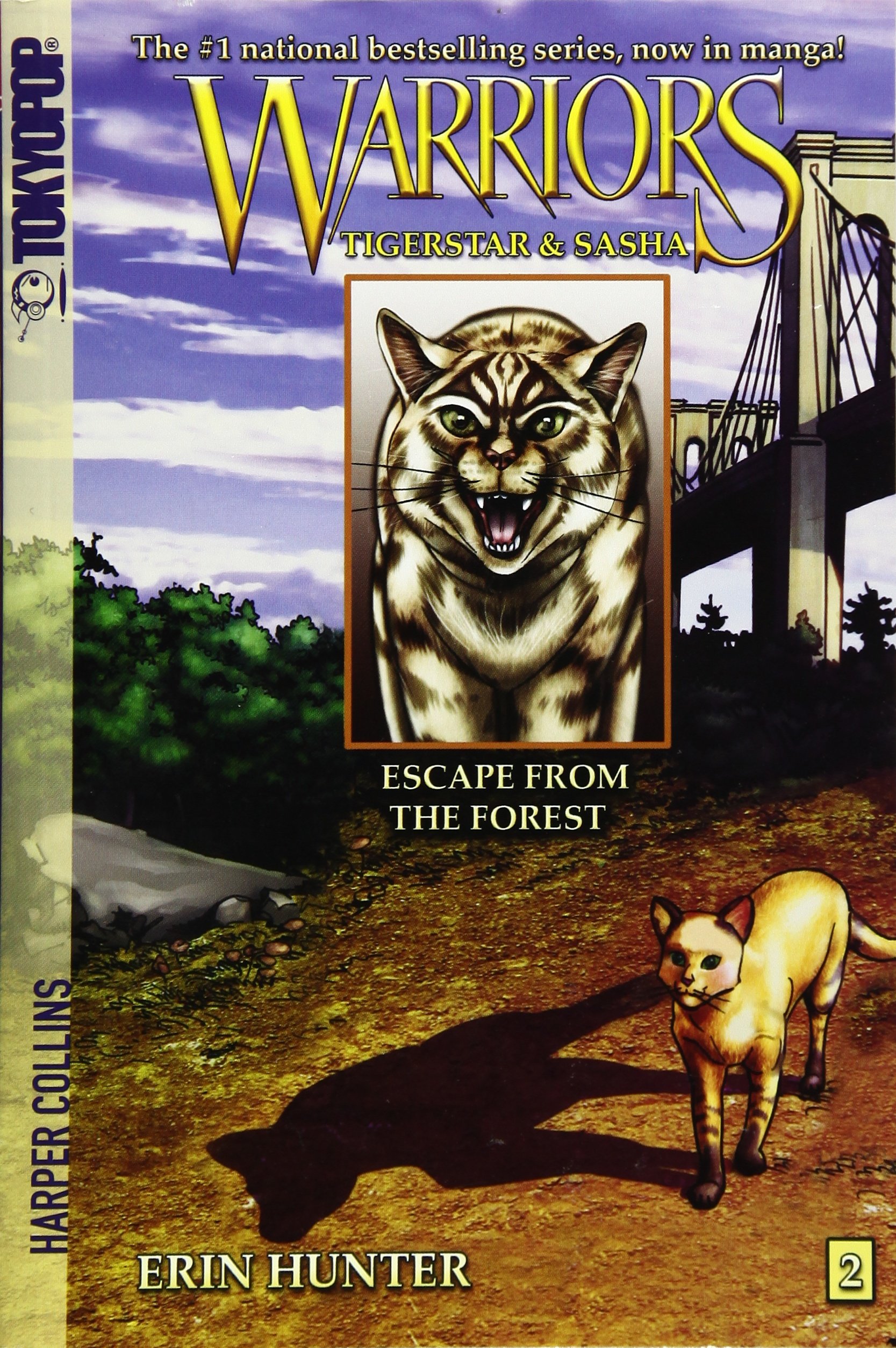 Warriors: Tigerstar and Sasha #2: Escape from the Forest