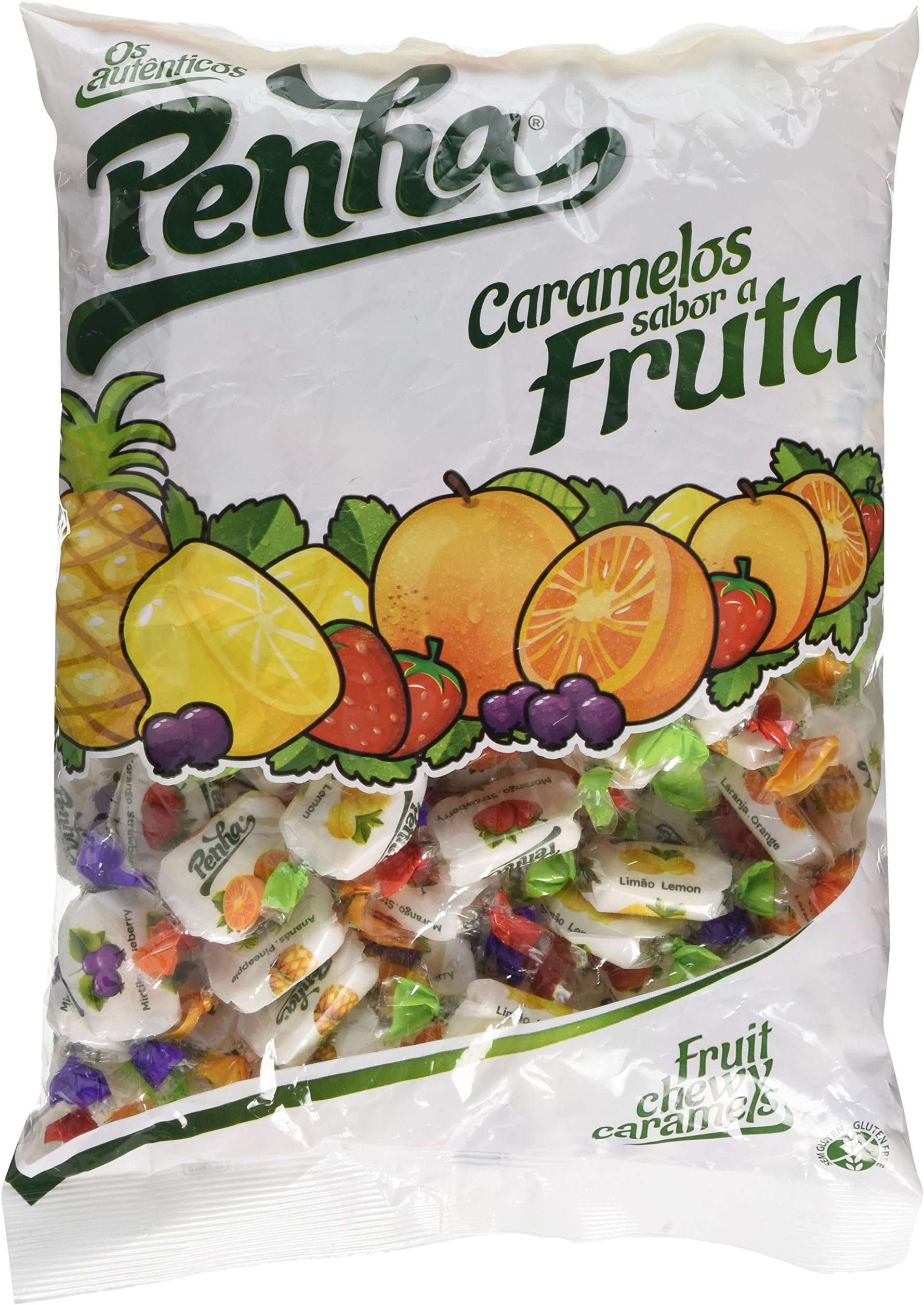 Lusiteca Penha Fruit Chewy Caramel in Pack, 500 g