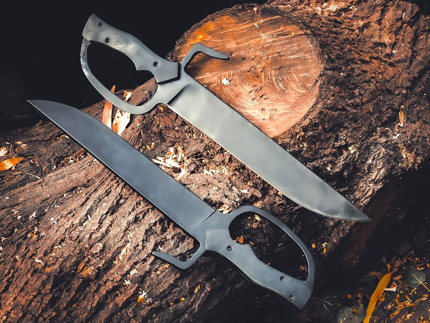 16 Inches Length | Butterfly Swords | Wing Chun Swords | 9260 Carbon Steel | G10 Handle | Display Swords | Collectible Swords | Gift.