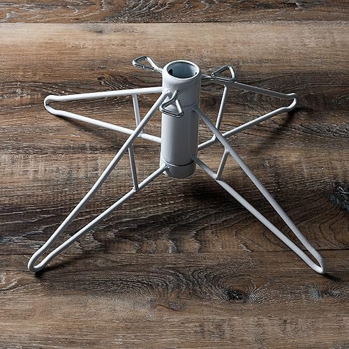 Miniatura 7 de Vickerman 9' Flocado blanco delgado árbol de Navidad artificial, sin iluminar, árbol de imitación cubierto de nieve, decoración de interiores de