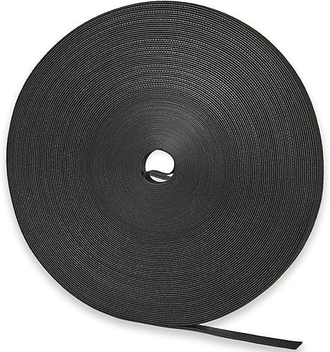 Rollo de gancho y bucle de 150 pies x 12 pulgada, bridas de sujeción reutilizables, correas de cables multiusos para organizar el hogar, la oficina