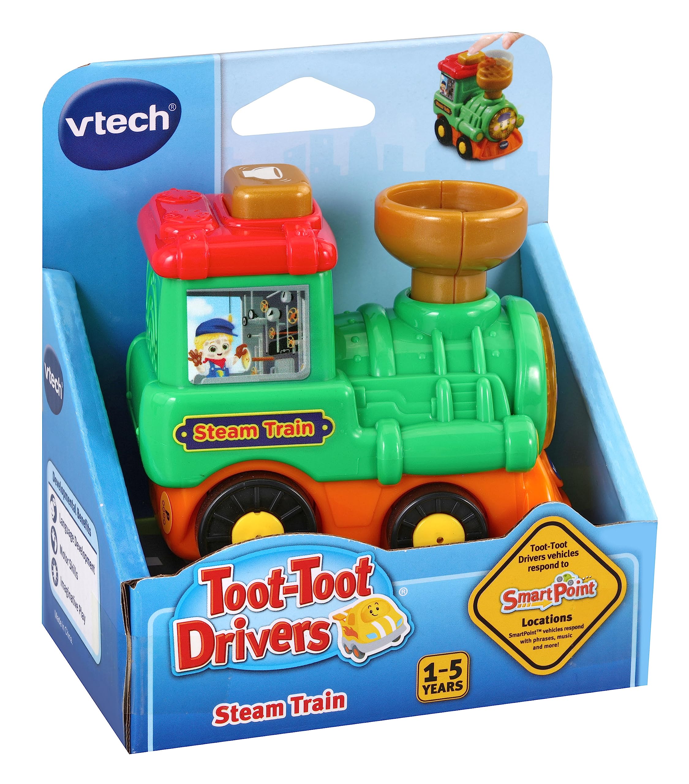Vtech 508003 Toot Drivers - Tren de vapor, multicolor , color/modelo surtido
