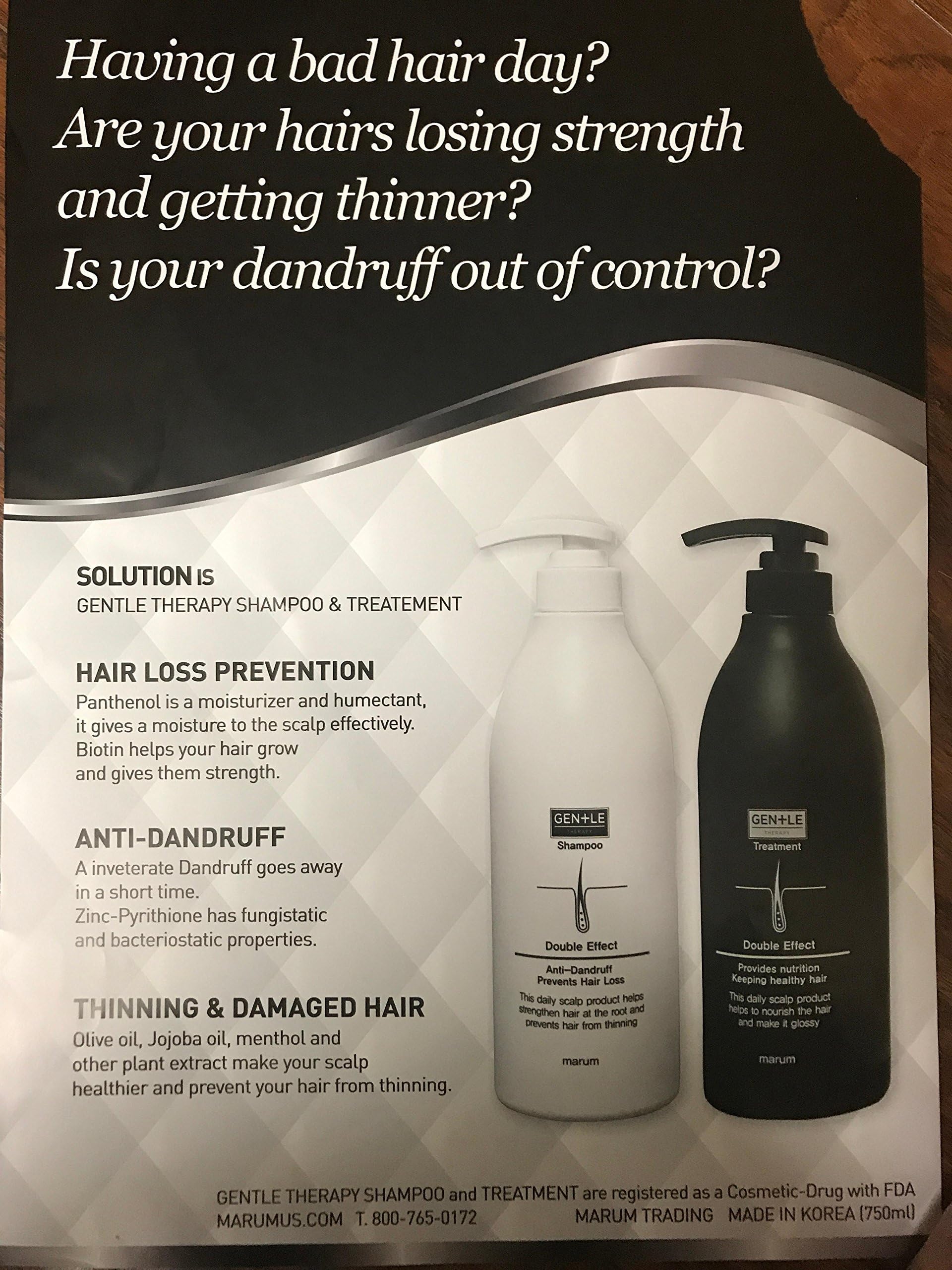 THERAPY TREATMENT AND SHAMPOO