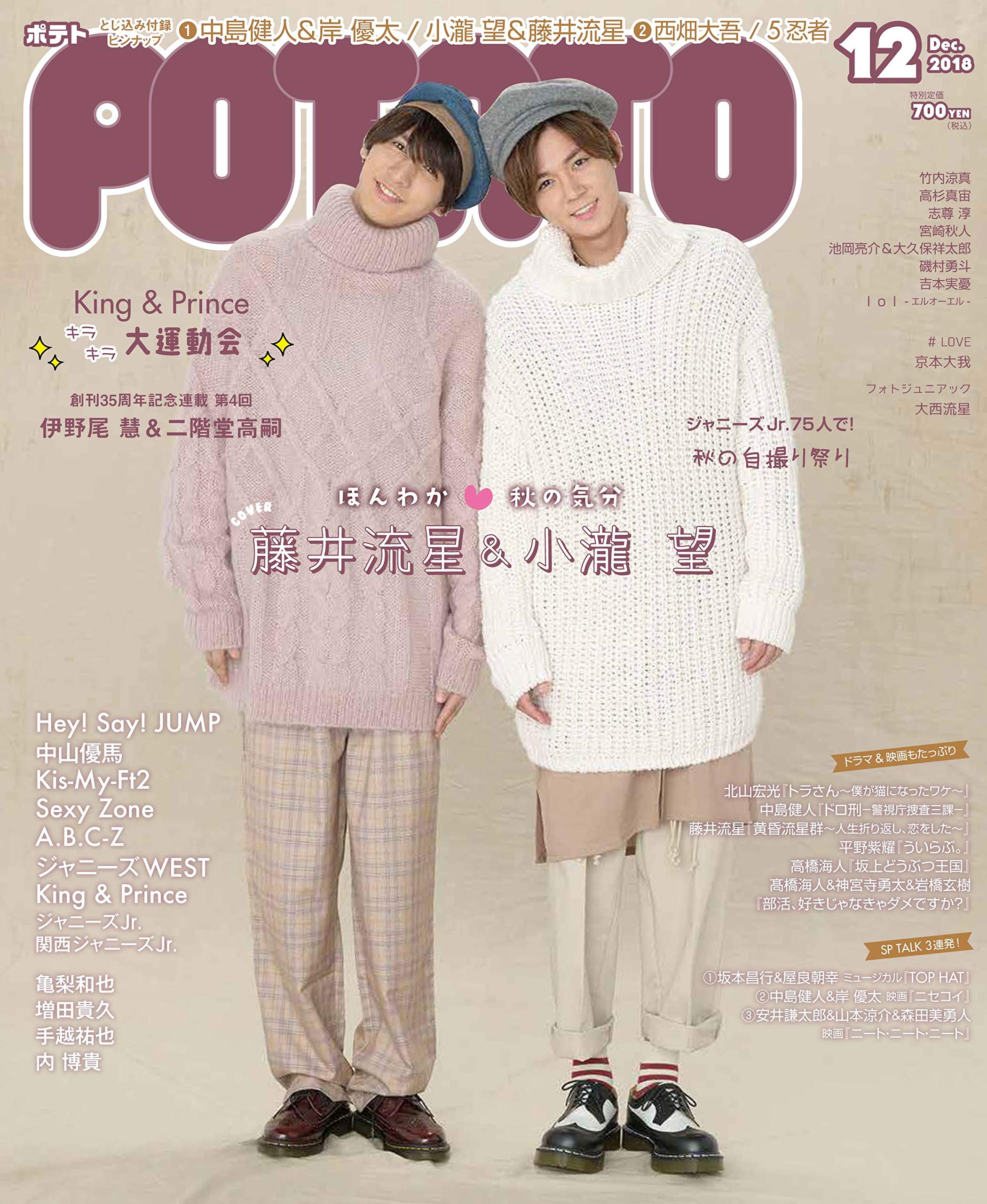 POTATO (ポテト) 2018年 12月号 POTATO(ポテト) 2018年 12 月号 [雑誌] |本 | 通販 | Amazon