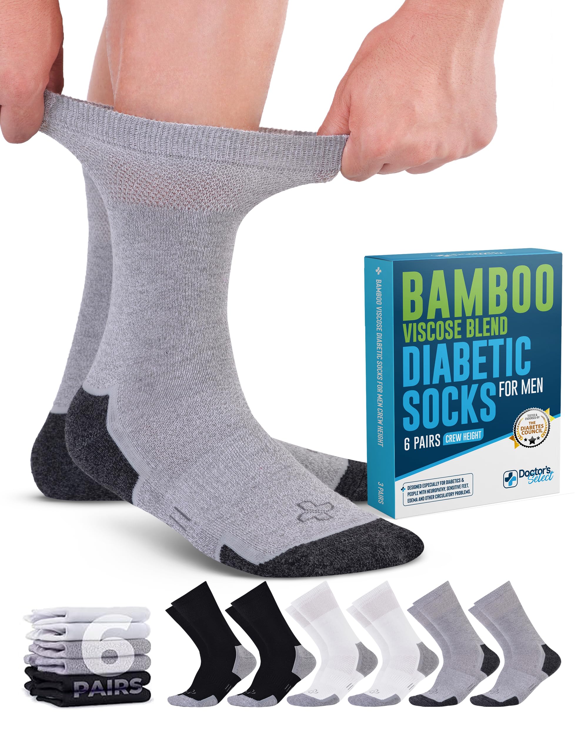 ® Bamboo Viscose Diabetic Socks