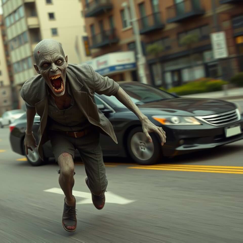 Zumbis Carro Colisão Dirigir Jogos - Estrada Assassino Atirador Sobrevivência Carro Jogos para celular 3D