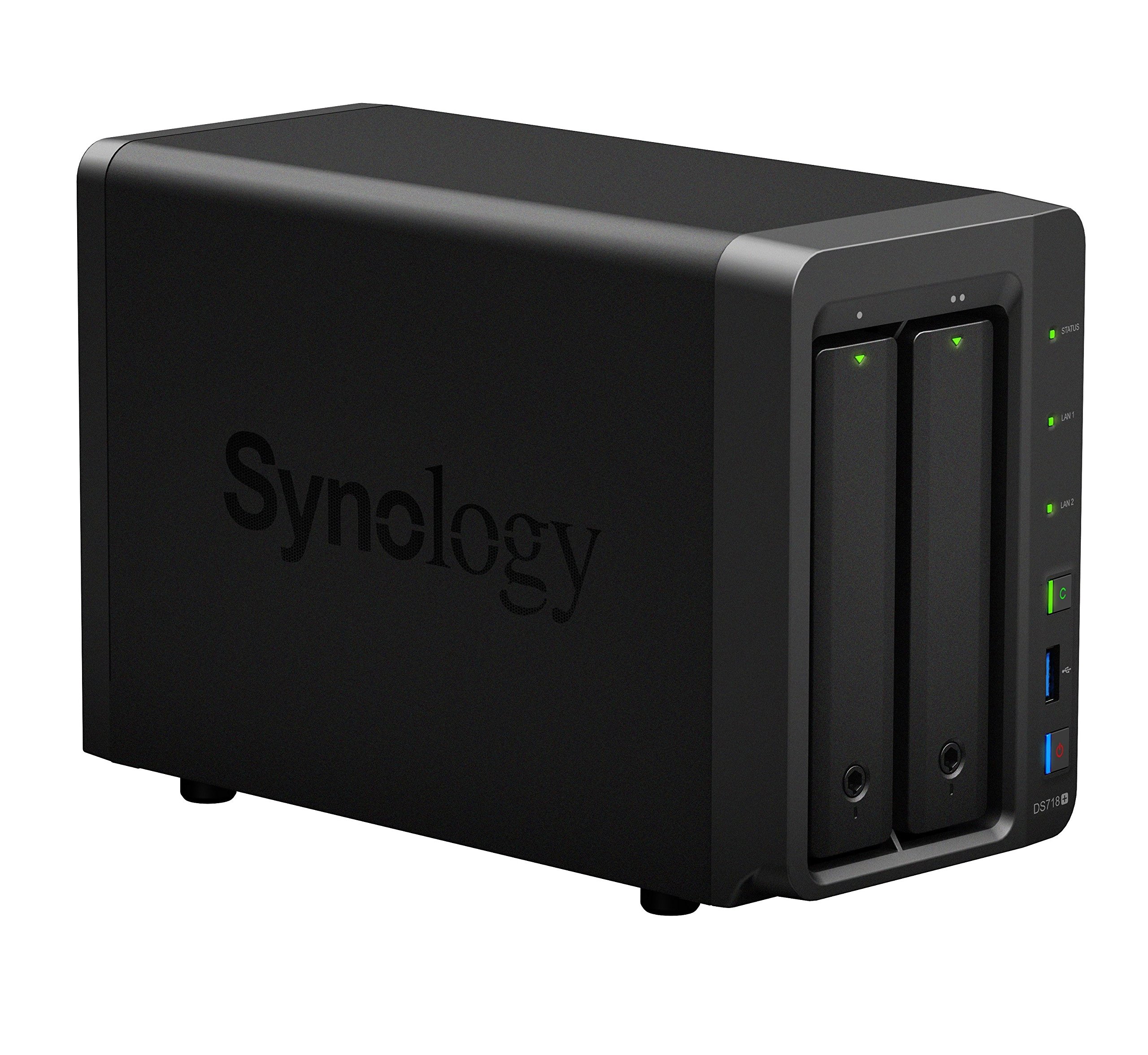 Synology 2 bay NAS DiskStation DS718+ (Diskless) : Amazon.in