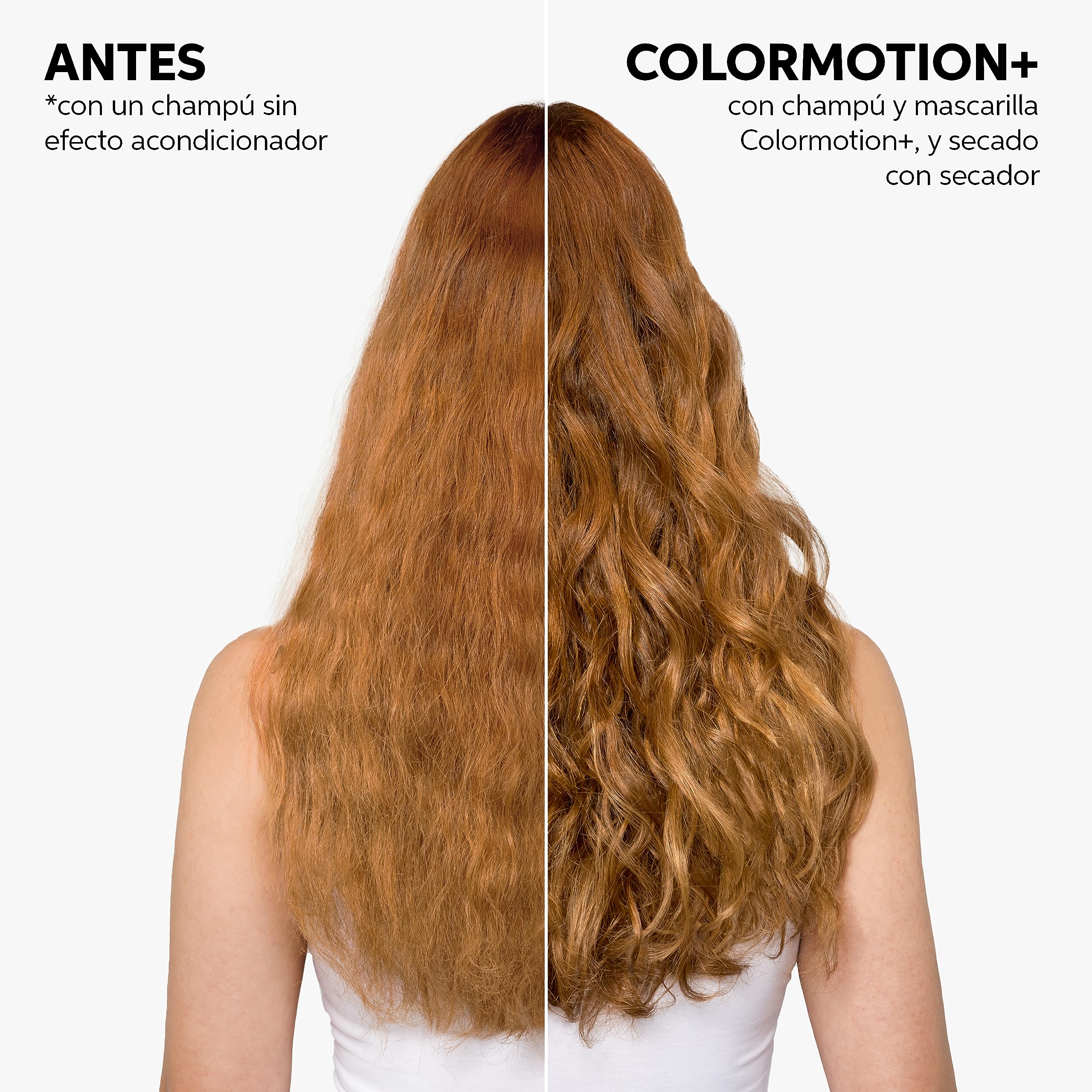 Wella Professionals - Pack ColorMotion - Champú Protección del Color 500ml + Mascarilla de Reestructuración 500ml - Intensidad de color, brillo y suavidad | Pelo teñido, seco y dañado