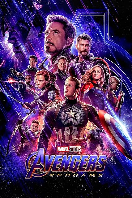 AVENGERS ENDGAME CLASSIC MARVEL MOVIE Poster print Size 12 x 18 Inches (30 cm x 46 cm) (300mm x 460mm)