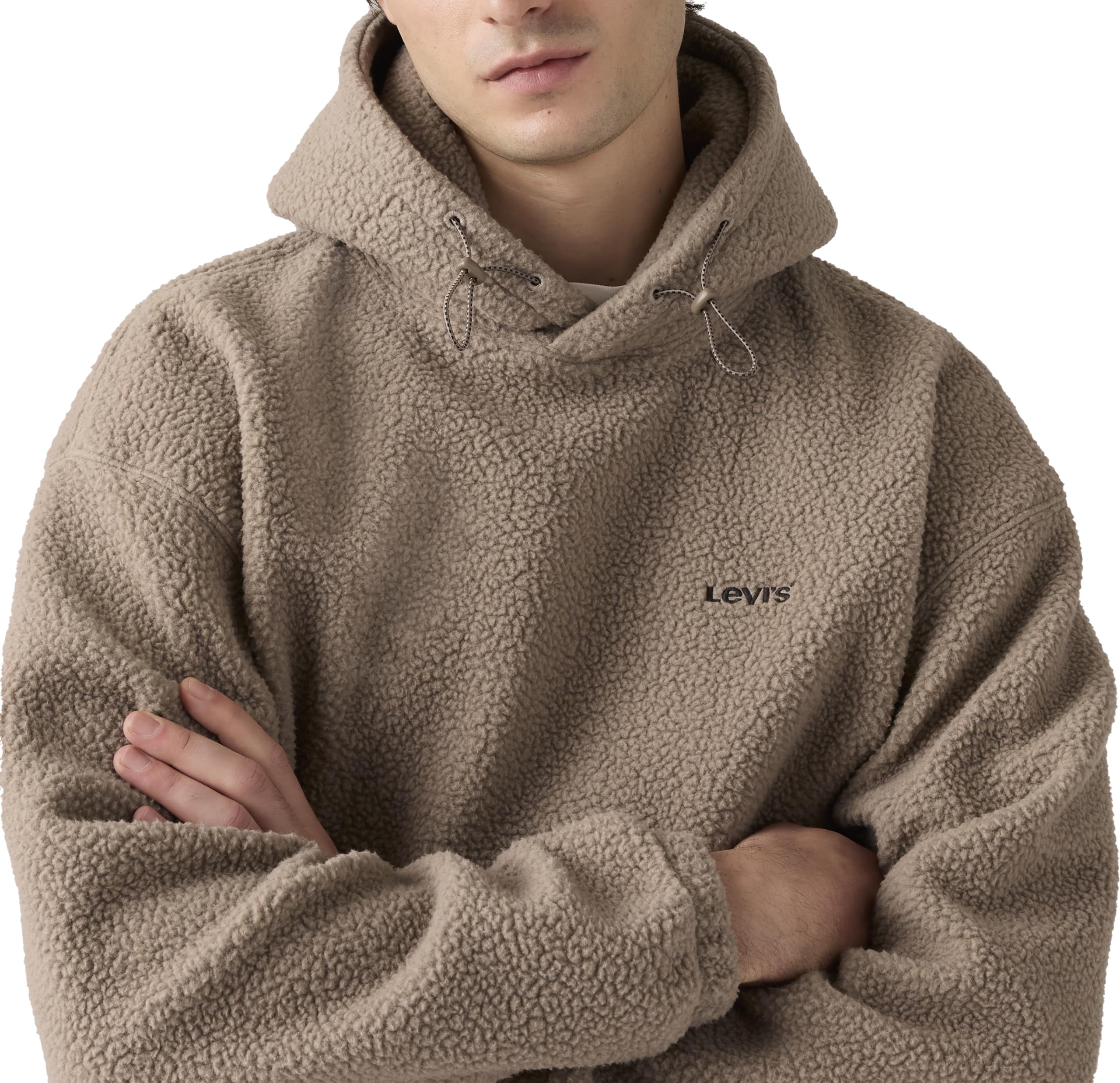 Levi's Męska bluza z kapturem Cozy Up, Fungi, M