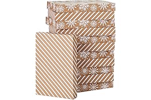 Hallmark Medium Gift Boxes with Lids: Perfect for Clothing