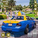 Realer Taxi-Fahrsimulator, Open-World-Autorennen-Simulation 3D