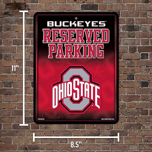 Miniatura 315 de Letrero de metal NCAA de 8.5 x 11 pulgadas, ideal para cueva de hombre, dormitorio, oficina, decoración del hogar Primario