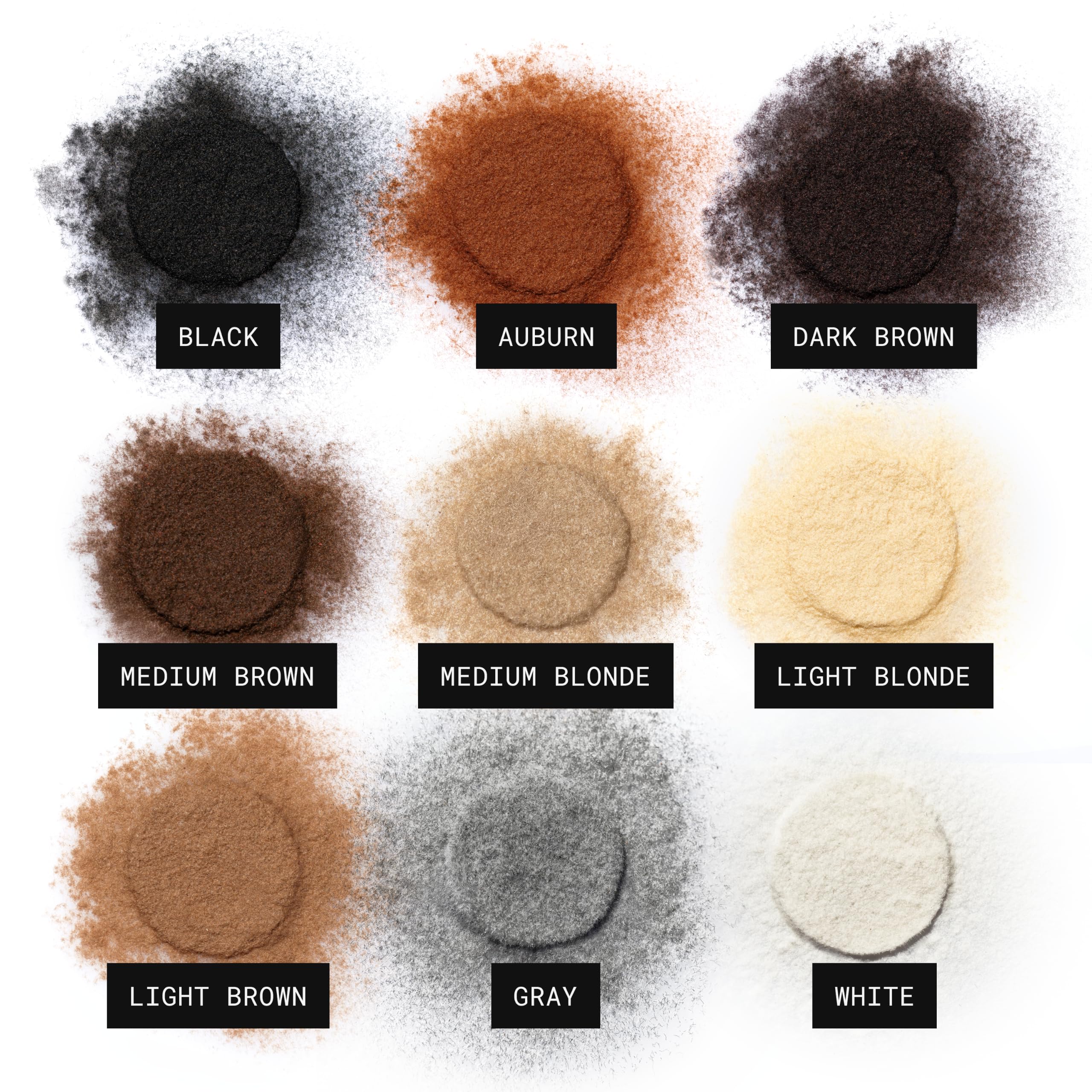 Toppik Haarfasern zur Haarverdichtung, Ansatzpuder und Streuhaar für Haarausfall und sofort volleres Haar, kaschiert lichte Stellen, natürlicher Look, einfach anzuwenden, Dunkelbraun, 55g