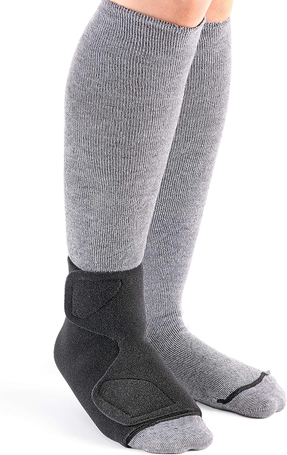 Compreboot;Open Toe/Heel;Black; Lg Regular SIGVARIS