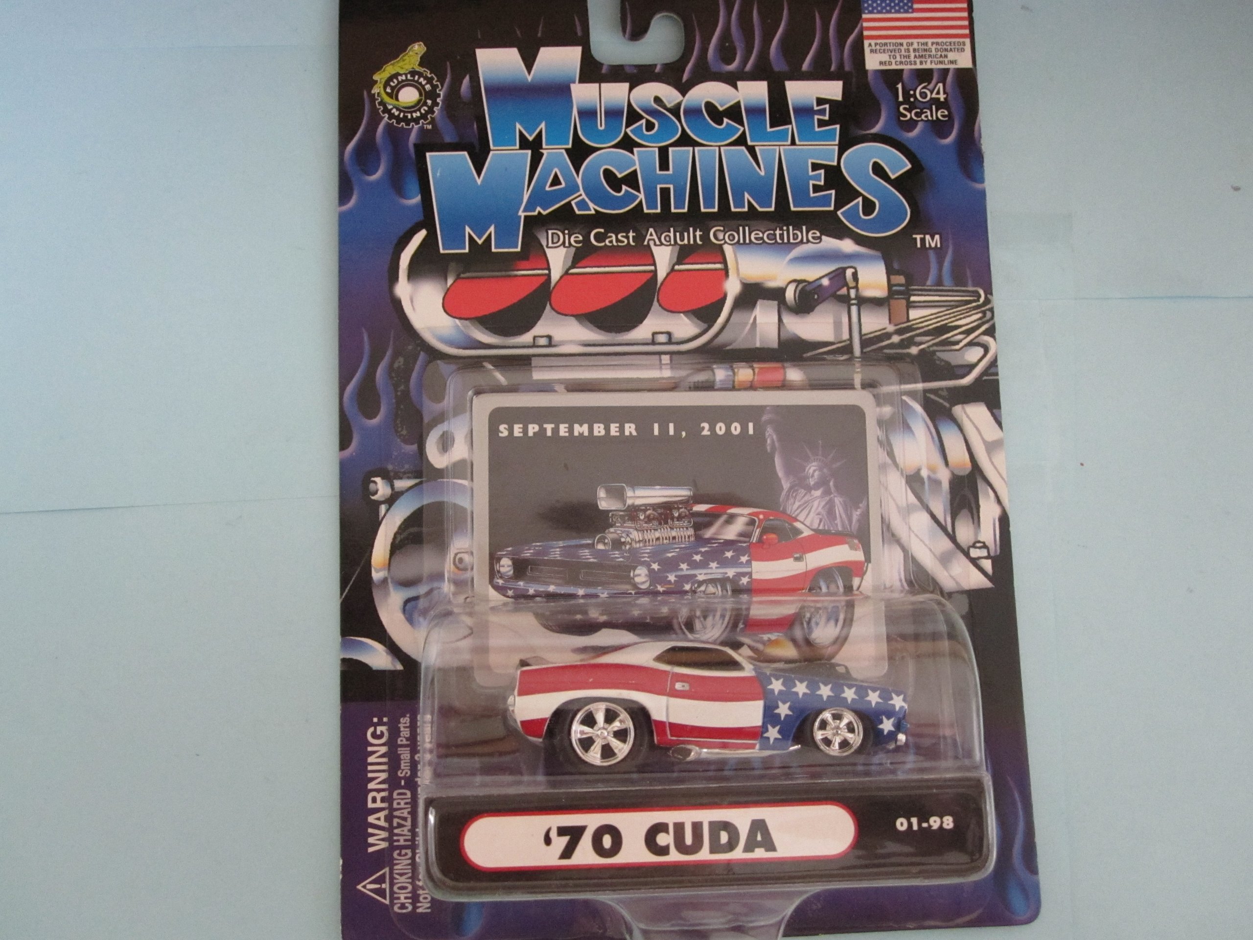 70 Cuda September 9-11 Commemorative Muscle Machine Without Hood Scoop