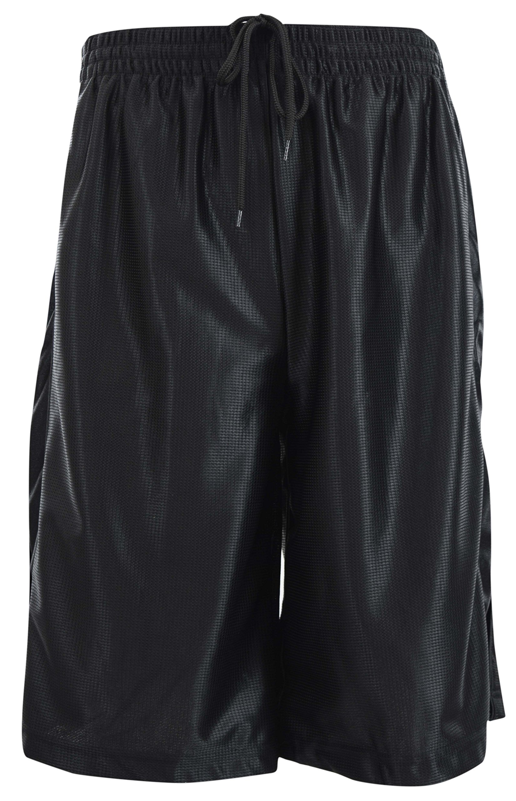 ChoiceApparelMens Solid Color Basketball Training Shorts with Pockets and Drawstring