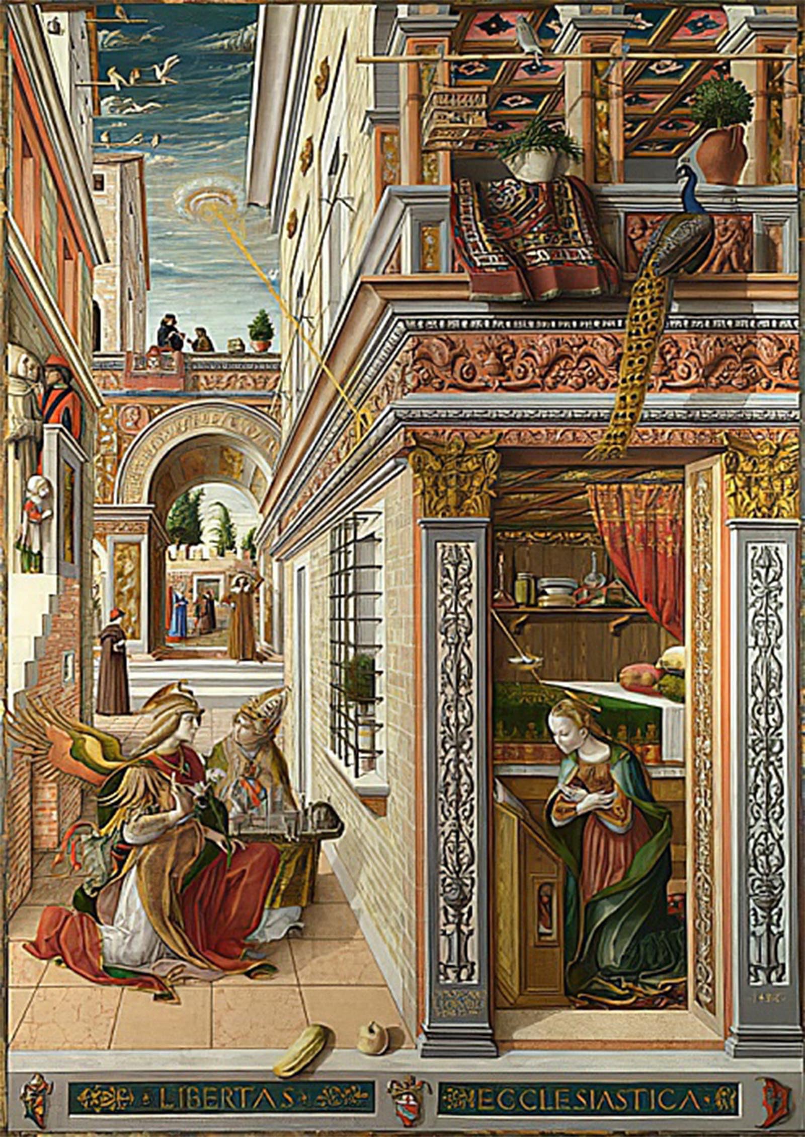 Affiche l'Annonciation Carlo Crivelli Grand Format Décoration Murale - 5