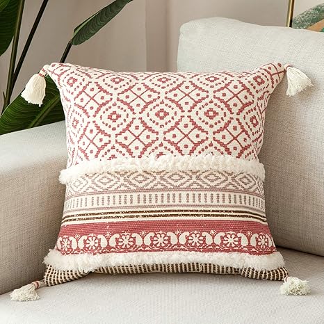 boho style throw pillows