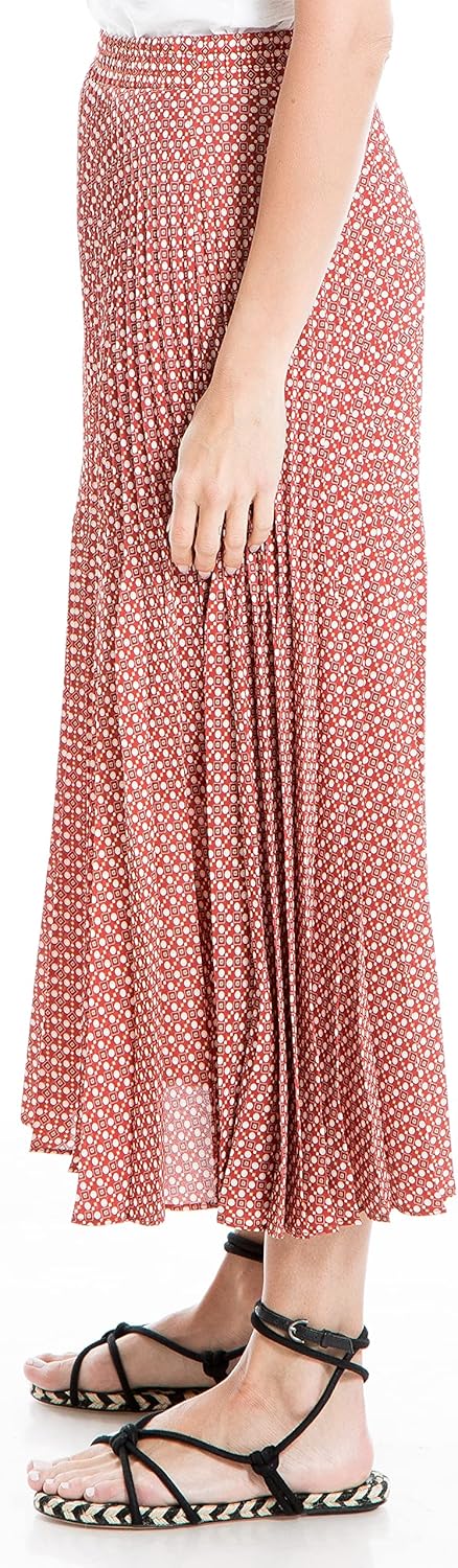 Max Studio Women's Pleated Midi Skirt at  Women’s Clothing store
