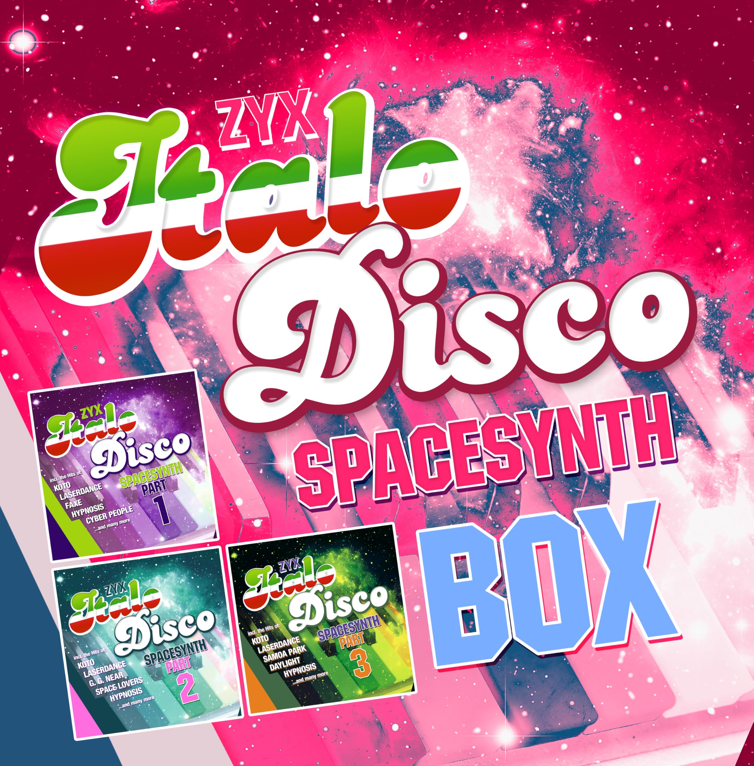 ZYX Italo Disco Spacesynth Box [VINYL]