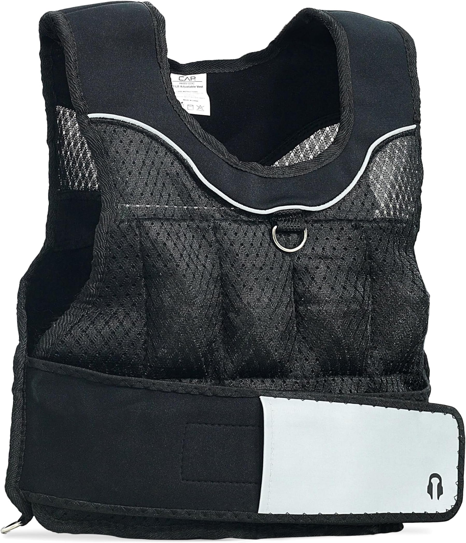 Adjustable Weighted Vest | 20-150 lbs | Heavy-Duty Workout Vest with Removable Iron Weights for Strength Training, Cardio, Running, and Calisthenics