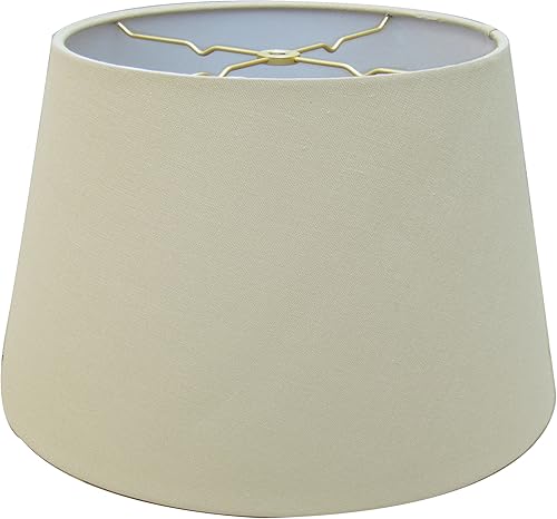 Royal Designs, Inc. HB-609-14LNBG Empire - Pantalla para lámpara (9 x 14 x 10,5 pulgadas), color beige lino