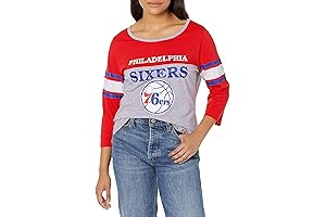 Show Your Team Spirit with this Sixers Shirt for Women