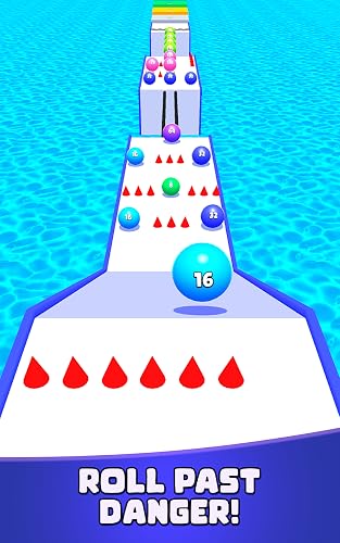 Merge Race 2048 - Run Puzzle Game: Ball Merge Rush 3D, Match Numbers, Dodge Traps, Rolling Track Logic, Fun Adventure – vue 4